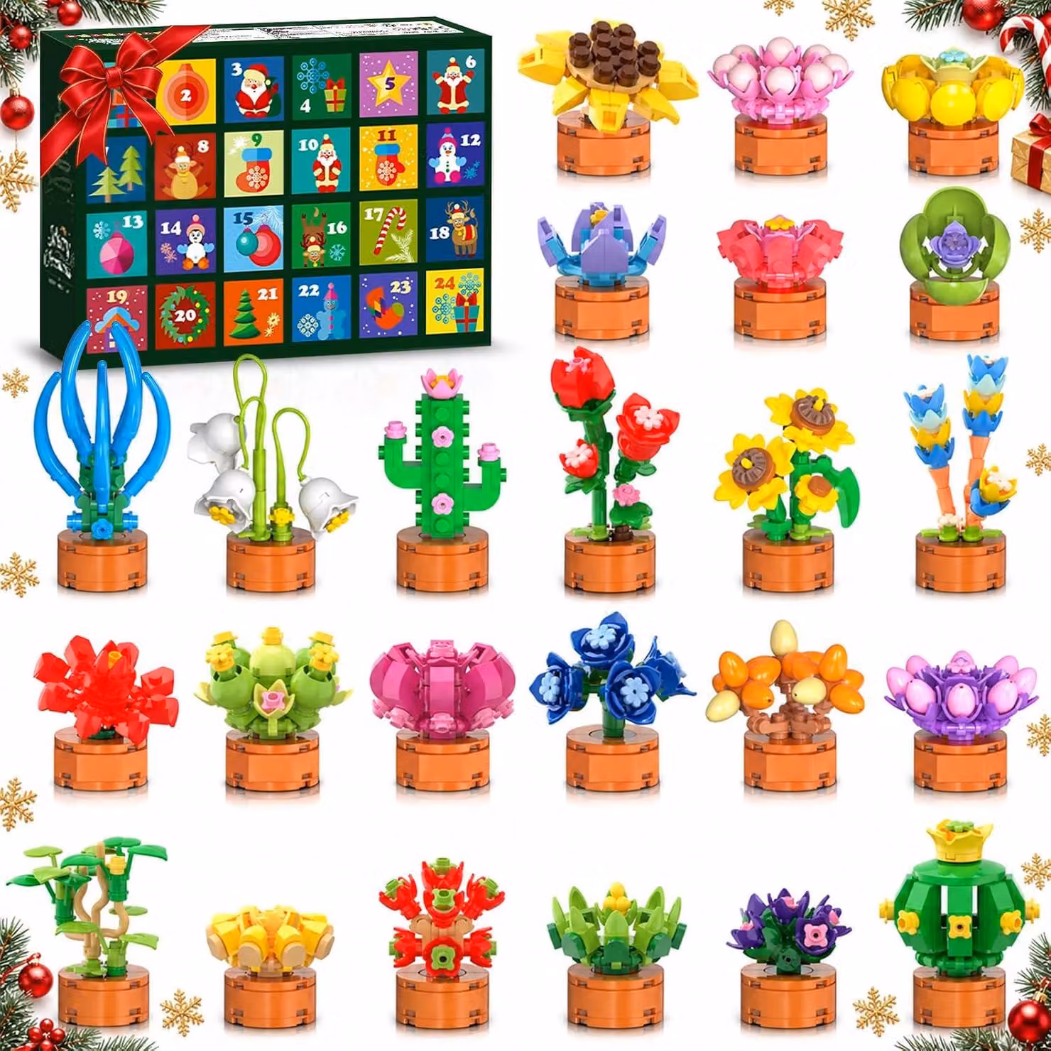 Calendario dell'Avvento 2026: fiori, mattoncini, giocattoli natalizi per bambini dai 6 anni in su