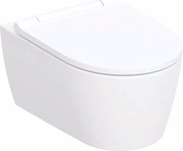 Geberit ONE, WC suspendu, TurboFlush, avec siège de WC à abaissement automatique, 500.202.JT.1, 500.202.JT.1