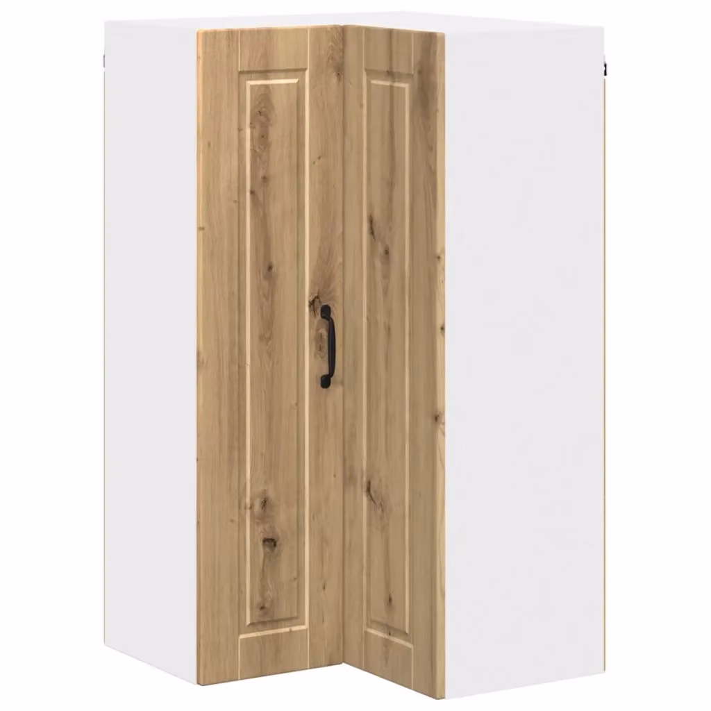 Pensile da cucina con ante a battente vidaXL in legno marrone L: 57 cm, P: 57 cm, H: 100 cm – 2
