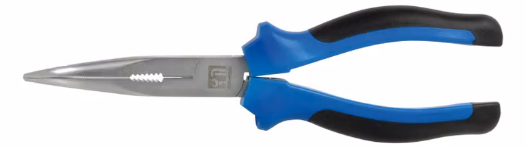 SW steel 40755L Pinza telefonica professionale 200 mm curva, manico isolato