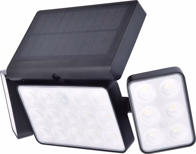Applique solare a LED TUDA 3 luci