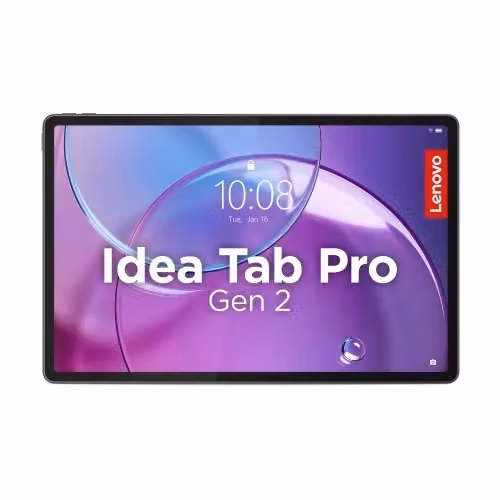Lenovo IdeaTab Pro Gen 2 Tablet da 13,3 pollici, Snapdragon 8s Gen 4, 8GB RAM, 256GB, WiFi, Android 15, Grigio, con Lenovo Tab Pen Plus – 2