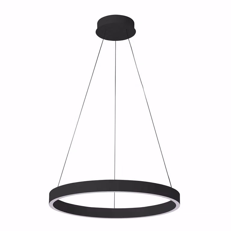Lampada a sospensione LED 60W BRASCO DOWN PND-56215-080RPC-BK-3KS4K-TRDIMM Italux