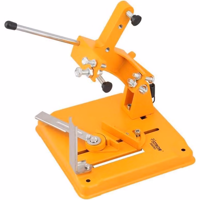 Supporto per smerigliatrice angolare da 115/125 mm, in alluminio, robusto, per dischi di diametro 115-125 mm