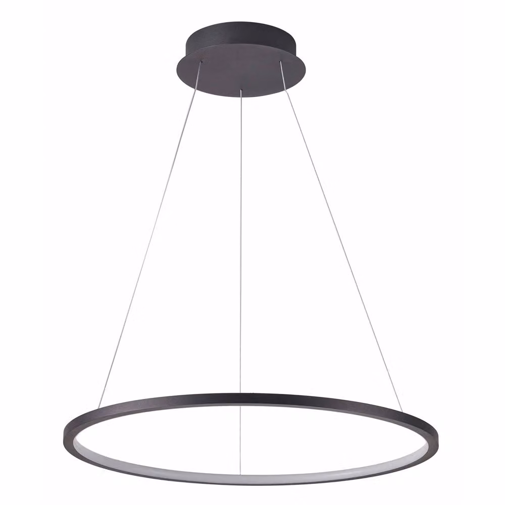 Lampada a sospensione LED 48W VINOLA PND-56135B-080RPC-BK-3KS4K-TRDIMM Italux
