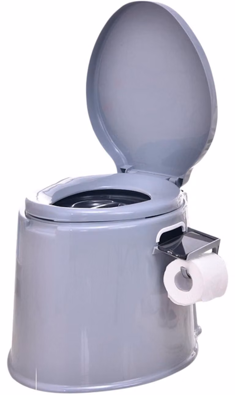 Toilette a secco ecologica realizzata in polipropilene