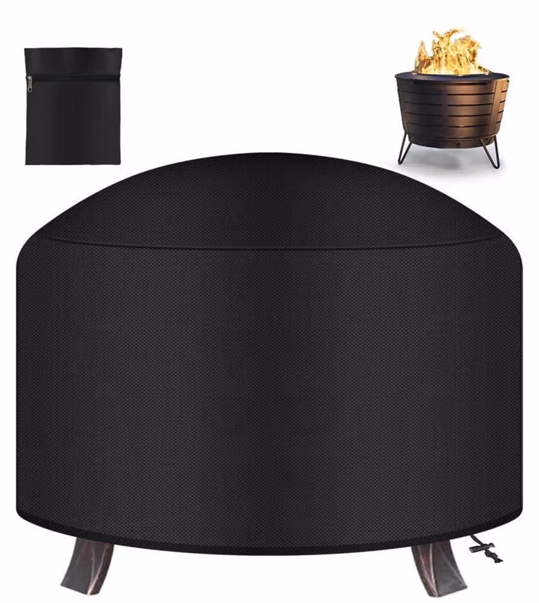 Copertura protettiva impermeabile per riscaldatori da esterno, a forma di semicerchio, resistente ai raggi UV, dimensioni 80 x 50 cm