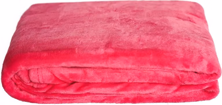 Coperta accogliente 150x200 cm coperta in pile poliestere copriletto rosa