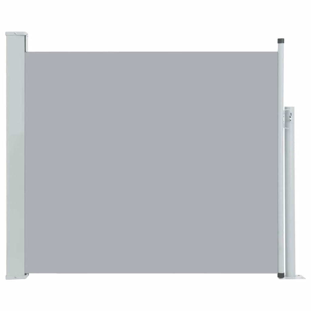 Tenda Laterale Retrattile per Patio 100x300 cm Grigio