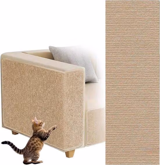 Tappetino antiscivolo adesivo per gatti - Per gatti, protezione per mobili, 40 x 100 cm
