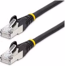 Cavo di rete Ethernet LAN Startech.Com CAT6A S/FTP Low Smoke Zero Halogen Nero 7,5 m