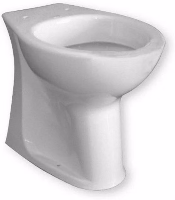 Vaso a terra alto in ceramica serie open scarico unificato parete, pavimento