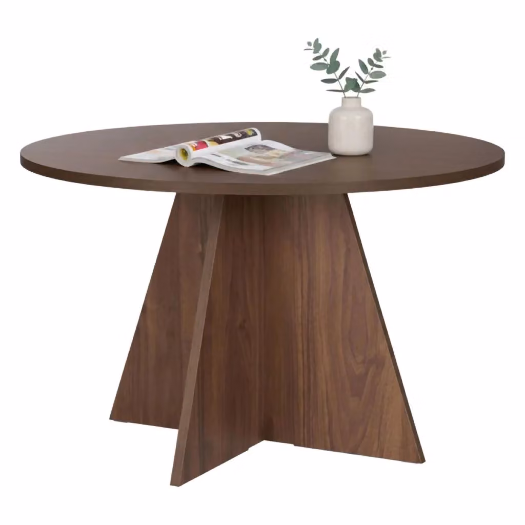 Tavolo fisso DMORA Racale per 4 persone, forma quadrata, colore marrone, L/P/H: 120 x 120 x 75 cm – 2