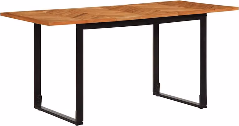 Maison Exclusive - Tavolo da pranzo 160x80x75 cm in legno massello di acacia