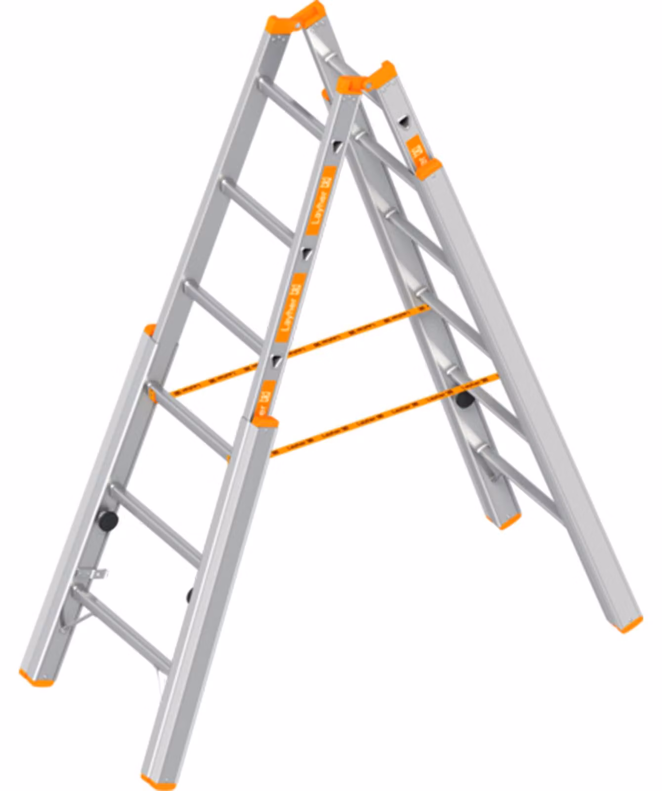 Layher Treppenstehleiter Topic 1061 6 Sprossen