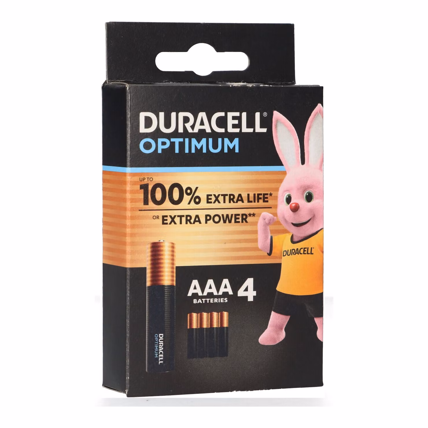 Duracell Optimum Aaa B4 4 Pile Blister