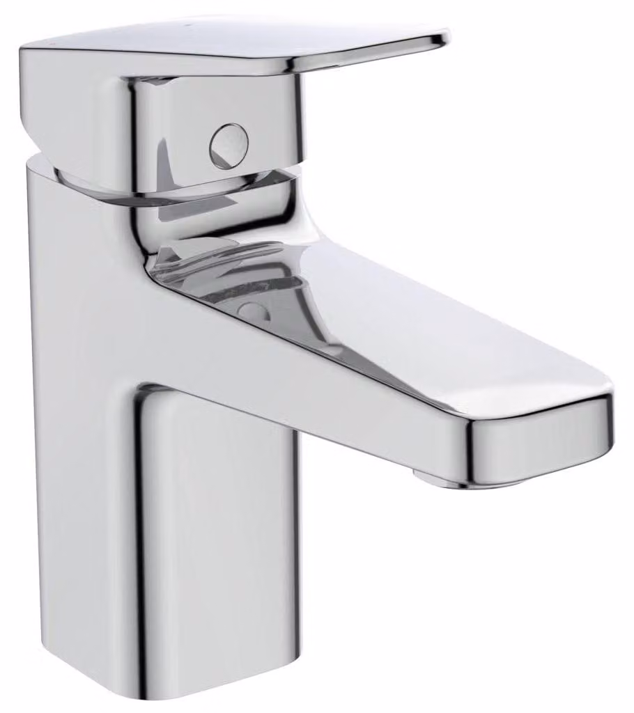 Miscelatore per lavabo Ceraplan, cromo, monoblocco, portata 5 l/min, senza tappo piletta