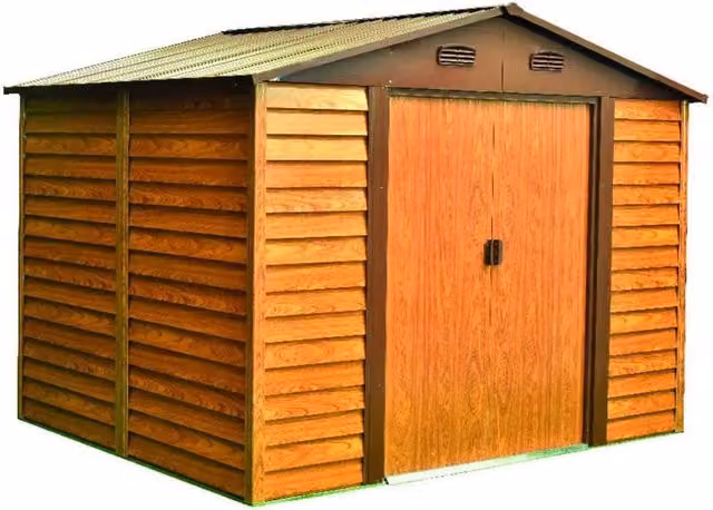 Casetta da Giardino in Metallo Chalet Verdelook 278x238x215 cm