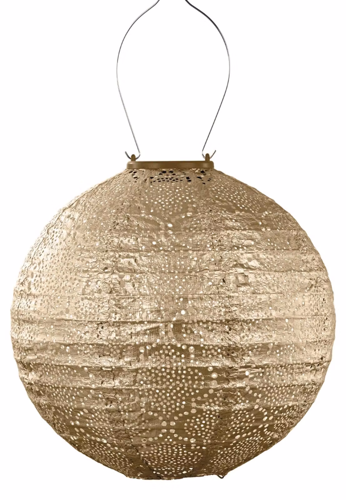 LUMIZ Illuminazione da giardino - Luci da esterno - Bazaar Round - 30cm - Oro