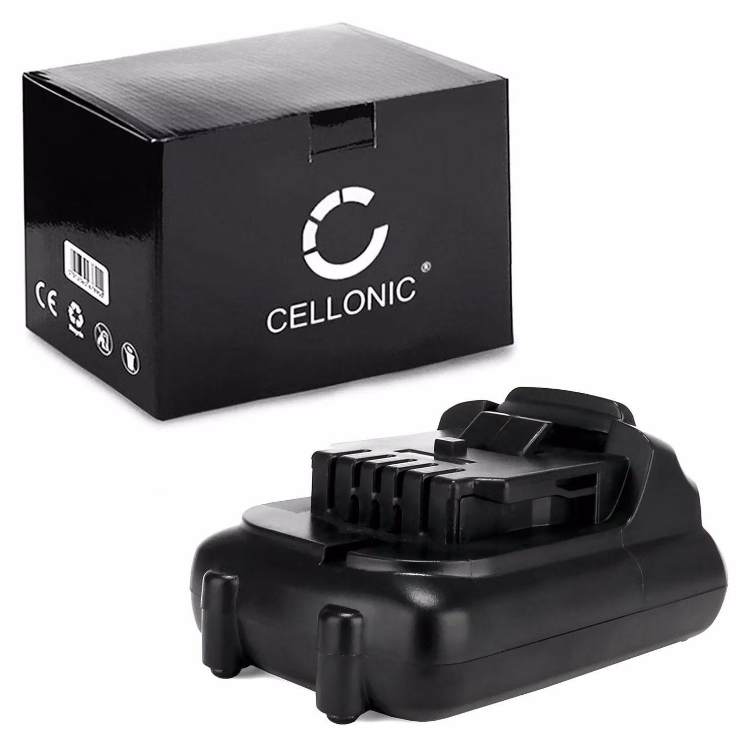 CELLONIC Batteria compatibile con Dewalt DCR020, DCD710, DCR027, DCB127