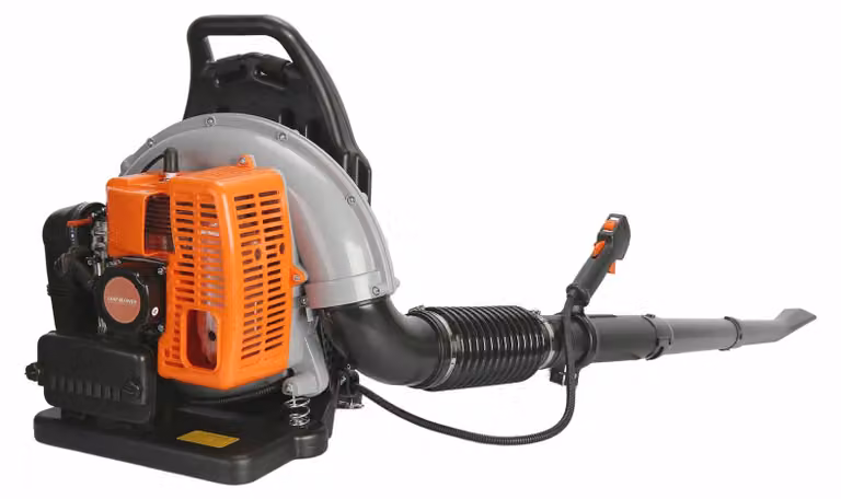 Bladblazer - Zaino per raccogliere foglie - Raccogli foglie - Soffiatore per giardino - Aspirapolvere per esterni - Potente a benzina