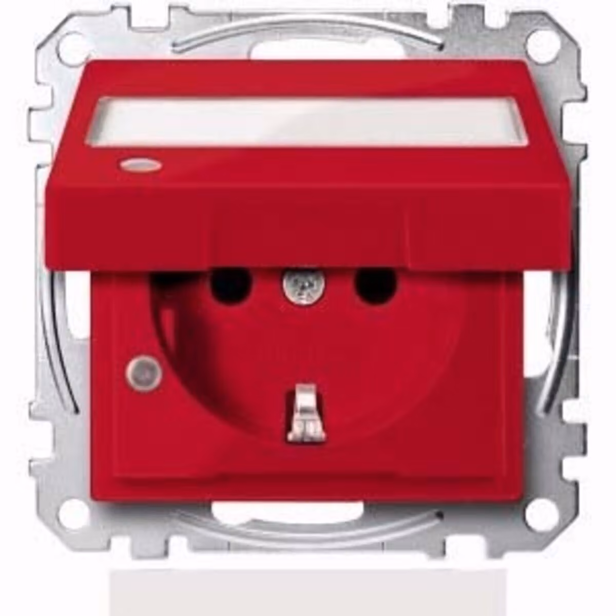 Presa SCHUKO per circuiti speciali, con interruttore a levetta, per illuminazione e dispositivi di scrittura BRS, StK, sistema rubino M