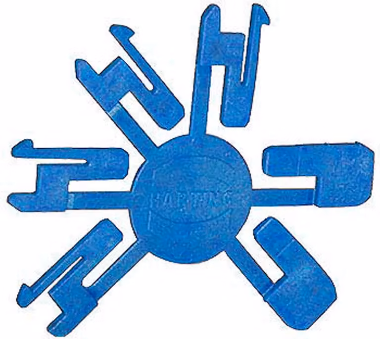 HARTING - Codifica, codificatore compatibile con connettore RJ45 3A, colore blu - 1 pezzo