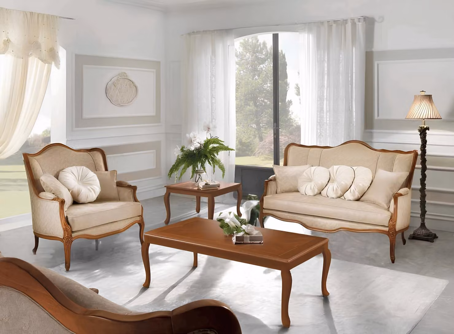 Sofagarnitur 3+2 Sitzer Set Design Sofa Polster Couchen Couch Klassisch 2 tlg.