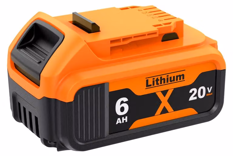 Batteria agli ioni di litio da 18 V/20 V e 6,0 Ah - Batteria di ricambio compatibile con il modello DCB200 - Per trapani a batteria e utensili elettrici