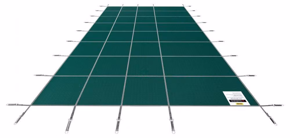 Copertura invernale per piscina - 4,9 x 9,1 metri - Polipropilene - Copertura di sicurezza