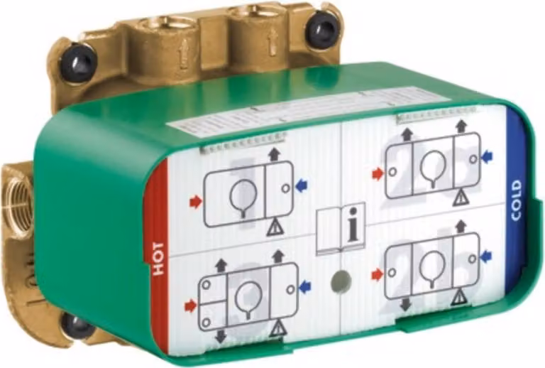 hansgrohe AXOR Starck Un corps de base pour module thermostat encastré, 45710180, 45710180