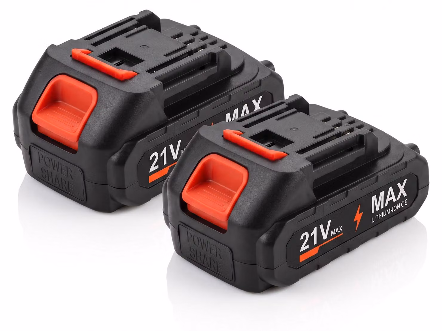 Set 4 batterie per idropulitrice a batteria power-washer-001 – batteria di ricambio 21V per idropulitrice cordless, 4 pezzi