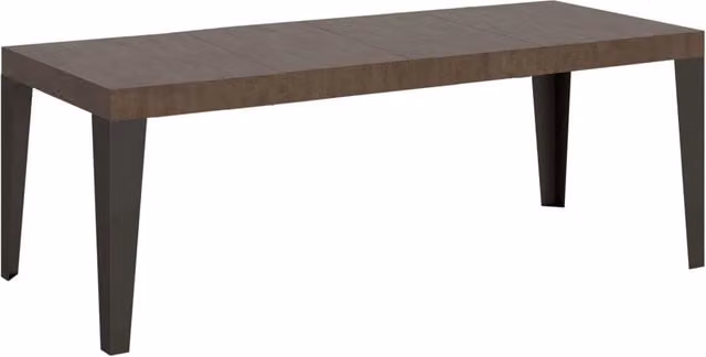 Tavolo Allungabile Moderno GIORDANOSHOP Flame Premium Noce L/P/H: 180/284 x 90 x 77 cm