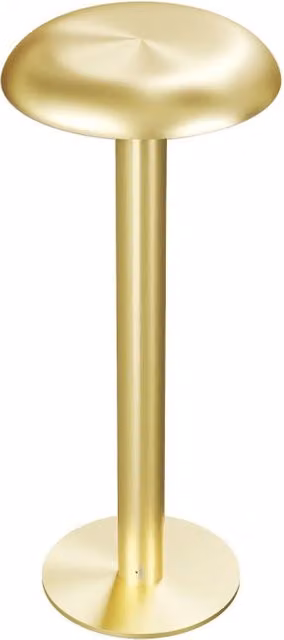 Lampada da Tavolo Portatile Bimba LED 2W Beneito & Faure Oro Spazzolato IP65 Dimmerabile CCT per Interni ed Esterni