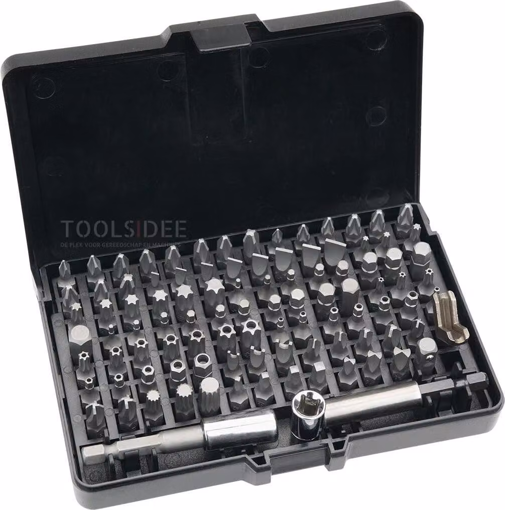 NEO TOOLS Inserti per cacciavite con impugnatura, set di 99 pezzi.