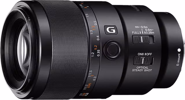 Obiettivo Sony FE 90mm f/2.8 Macro G OSS per Sony E-Mount, Nero