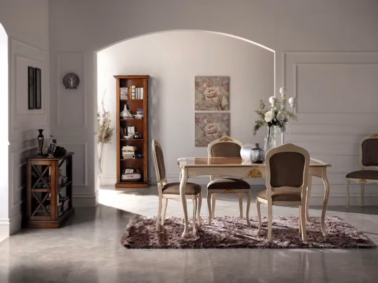 Wohnzimmer Möbel Esszimmer Stühle Holz Luxus Sessel Stuhl Braun Lehnstuhl