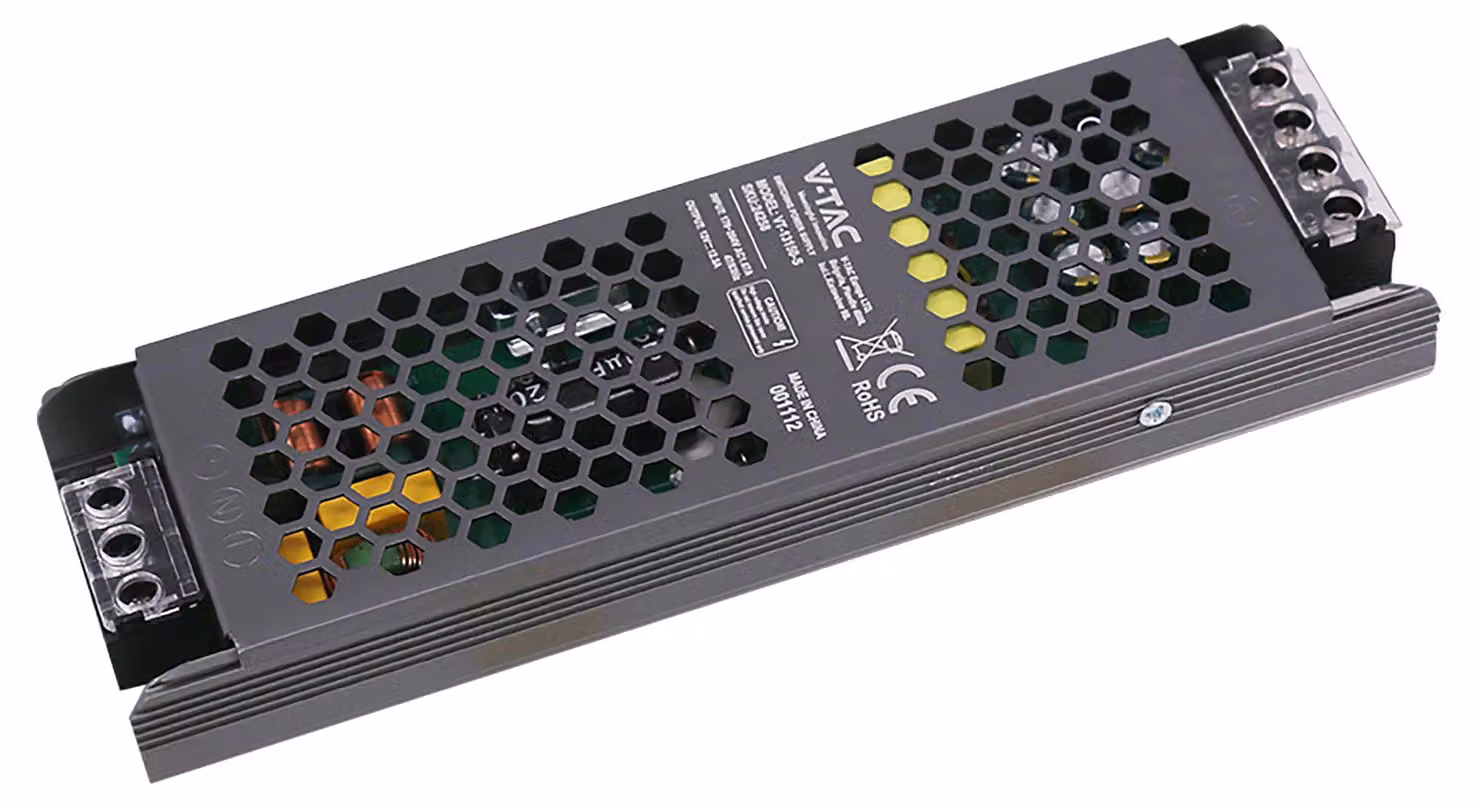 Alimentatore switching V-TAC, modello VT-24239, 24V/6,25A, 150W, grado di protezione IP20