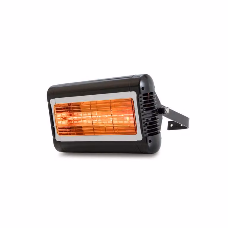 Riscaldatore a quarzo Tansun Sorrento, 2 kW, nero