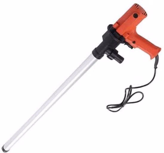 Pompa elettrica per il trasferimento di liquidi – Ad alta potenza – Portatile – Per il trasferimento di olio – 60-80 litri al minuto – Adatta per contenitori da 200-220 litri