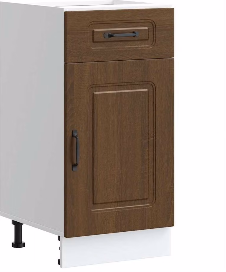 Base da Cucina Kalmar Rovere Marrone in Legno Multistrato