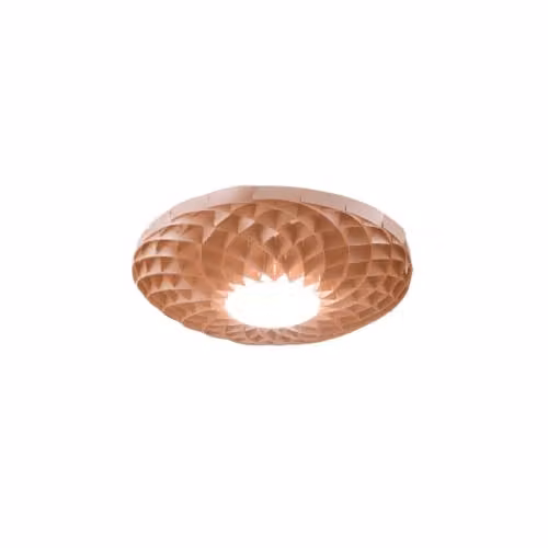 Applique Moderna Polilux ® Rame 1 Luce Led Integrato 20W 3000K