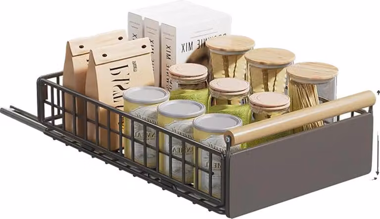 Organizer per cassetti, design estraibile, facile da installare, dimensioni ridotte