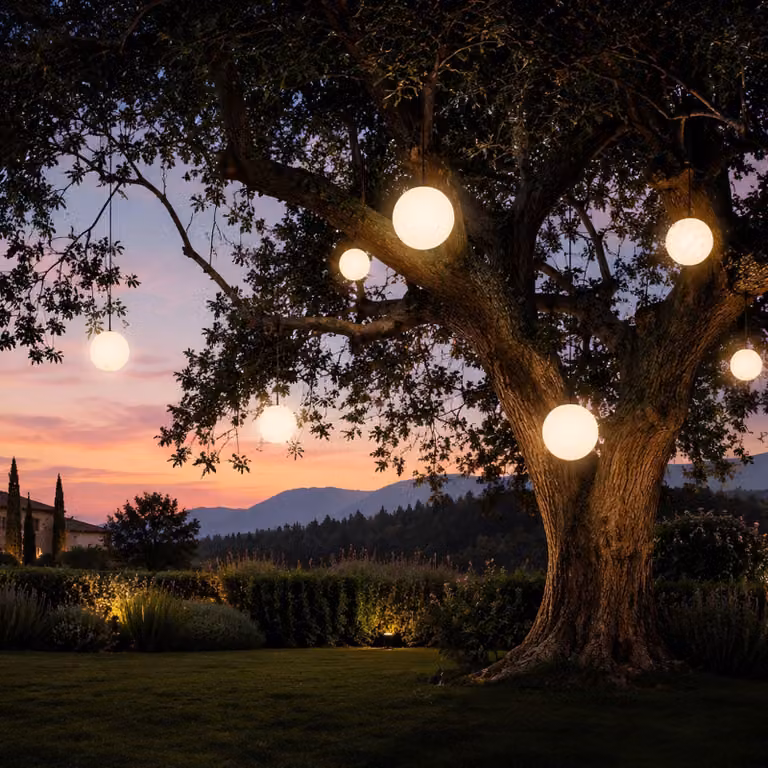 s.luce Globe Lampada a sospensione sferica per interni ed esterni IP54 Lampada da esterno a sospensione Ø 40 cm rotonda