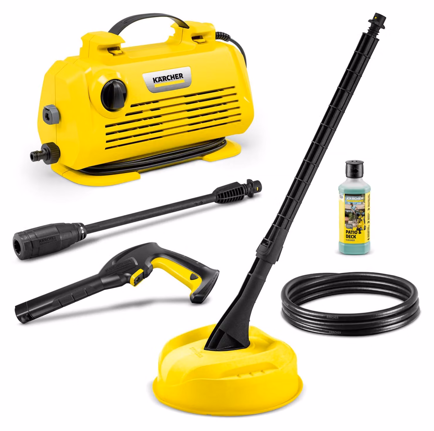 Idropulitrice Kärcher K 2 Horizontal VPS Home, 110 bar, 360 l/h, Home Kit