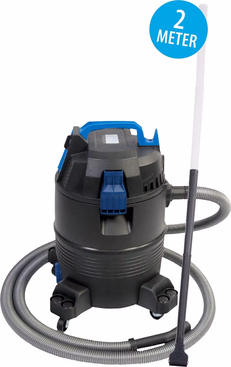 Aspirapolvere per caldaie, aspiraliquidi e asciutto - Potenza: 1400 Watt - Capacità: 35 litri - Serbatoio in plastica