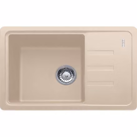 Franke Malta - Lavello in Fragranite BSG 611-62, 620x435 mm, colore sabbia 114.0440.890