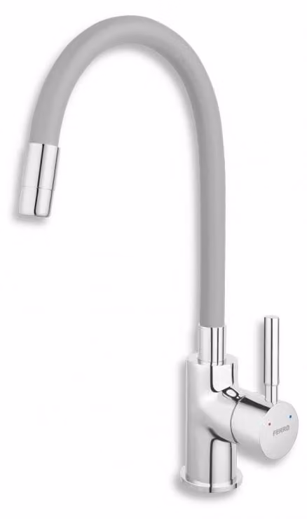 Miscelatore per lavello SILVER rubinetto flessibile monocomando rubinetto in ottone rubinetto a molla a spirale
