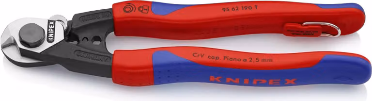 Tagliafili KNIPEX con occhiello di fissaggio