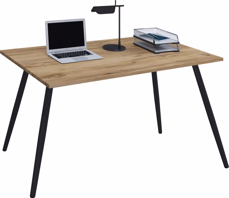 Scrivania Computer Tavolo da ufficio Skandanivischer Retro Look Salia 138x50 cm